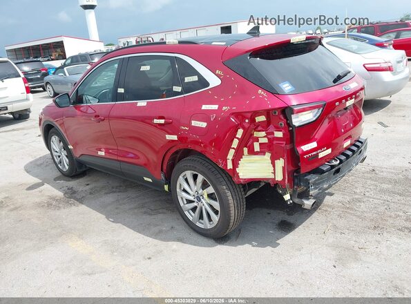 1FMCU9DZ3MUB19167 2021 FORD ESCAPE Red Trasero izquierdo