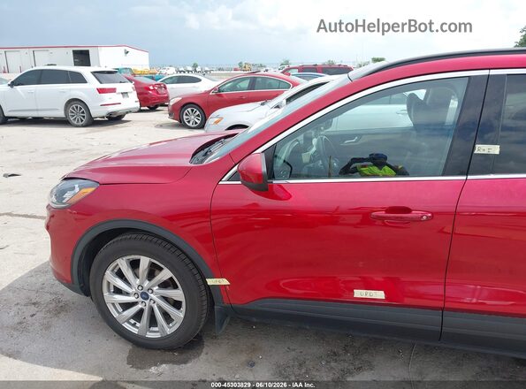 1FMCU9DZ3MUB19167 2021 FORD ESCAPE Red 