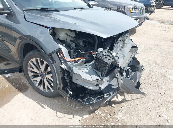 1FMCU9DZ8NUB26133 2022 FORD ESCAPE Серый Вид спереди