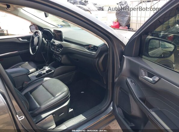 1FMCU9DZ8NUB26133 2022 FORD ESCAPE Серый Вид салона спереди