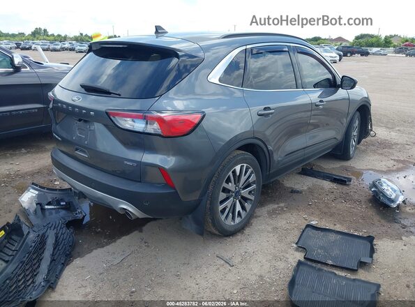 1FMCU9DZ8NUB26133 2022 FORD ESCAPE Серый Задняя правая четверть