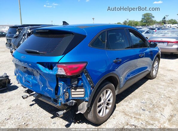 1FMCU9F62LUC48440 2020 FORD ESCAPE Blue Задня права чверть