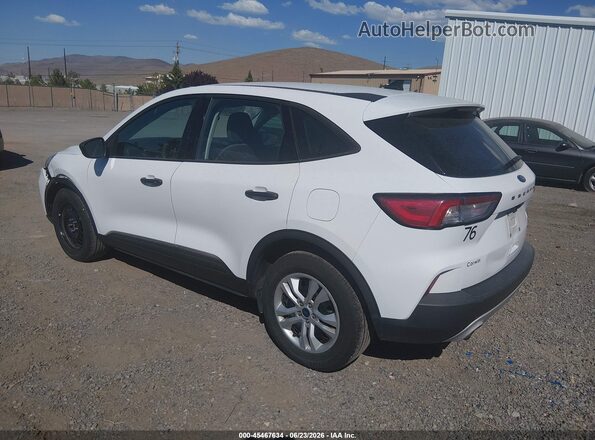 1FMCU9F66MUA36321 2021 FORD ESCAPE Белый Задняя левая четверть