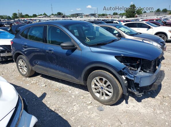 1FMCU9F69LUB63336 2020 FORD ESCAPE Blue Przód prawy