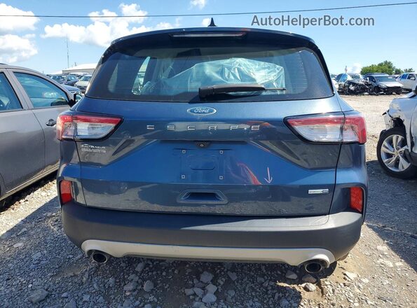 1FMCU9F69LUB63336 2020 FORD ESCAPE Blue Widok z tyłu