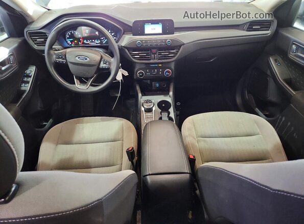 1FMCU9F69LUB63336 2020 FORD ESCAPE Blue Widok deski rozdzielczej