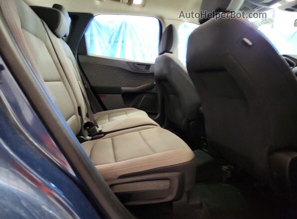 1FMCU9F69LUB63336 2020 FORD ESCAPE Blue Widok wnętrza z tyłu