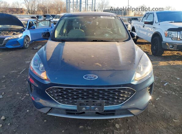 1FMCU9G60LUC26175 2020 FORD ESCAPE Teal Widok z przodu