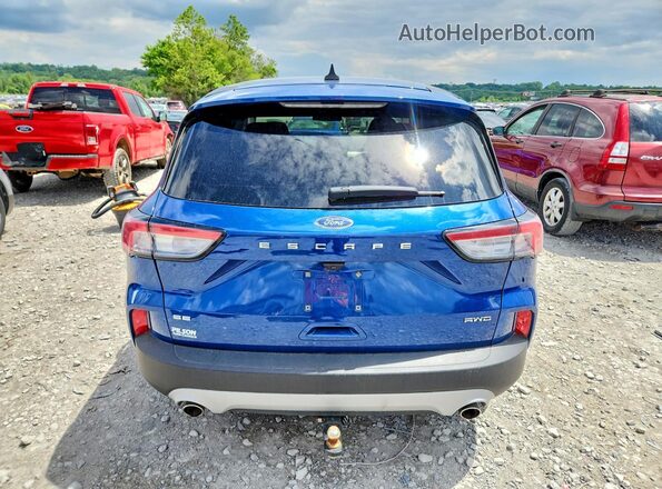 1FMCU9G61NUA02366 2022 FORD ESCAPE Blue Rear view