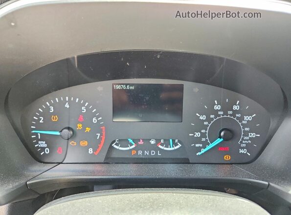 1FMCU9G61NUA02366 2022 FORD ESCAPE Blue Instrument cluster view