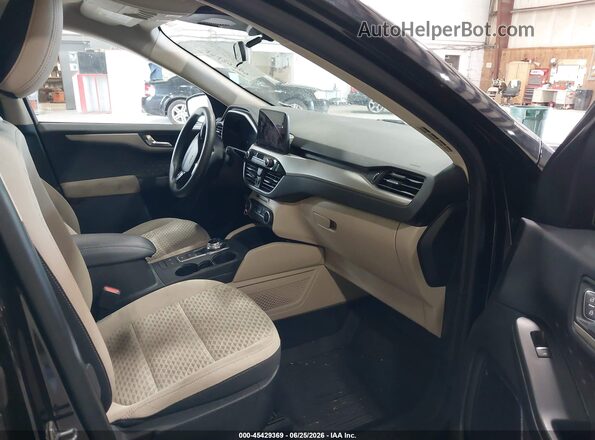 1FMCU9G62LUC67164 2020 FORD ESCAPE Black Вид салону спереду