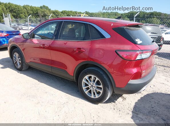 1FMCU9G62MUB16407 2021 FORD ESCAPE Burgundy უკანა მარცხენა