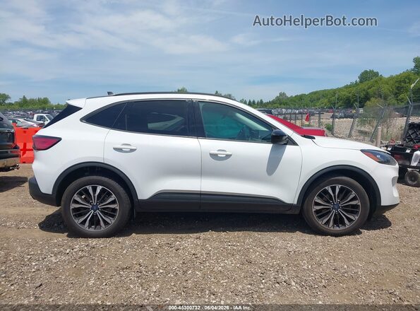 1FMCU9G62NUA79151 2022 FORD ESCAPE White Вид задньої частини салону