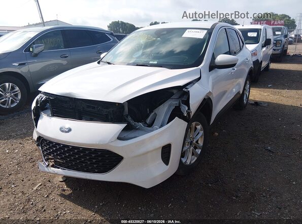1FMCU9G63LUB47664 2020 FORD ESCAPE White Առջևի ձախ երեք քառորդ տեսարան