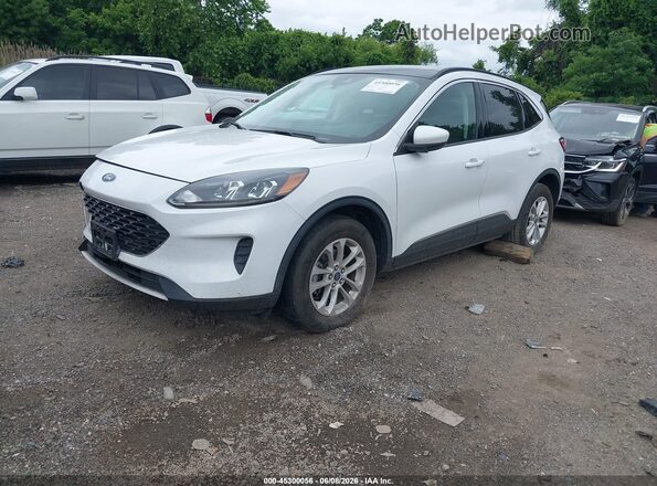 1FMCU9G63MUA17210 2021 FORD ESCAPE White Առջևի ձախ երեք քառորդ տեսարան