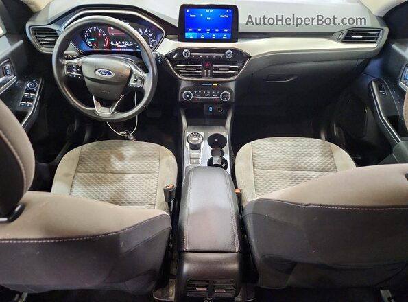 1FMCU9G64LUB44160 2020 FORD ESCAPE Желто-коричневый Вид панели приборов