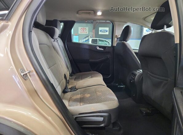 1FMCU9G64LUB44160 2020 FORD ESCAPE Желто-коричневый Вид задней части салона