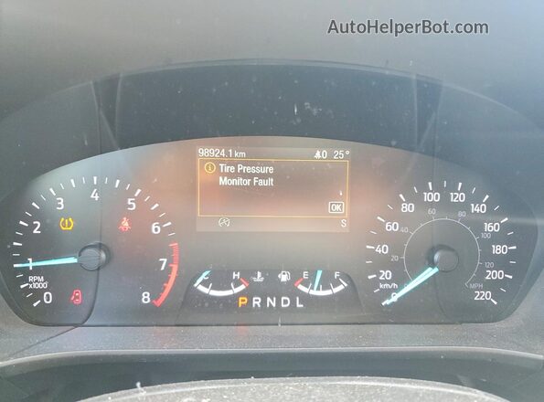 1FMCU9G64LUB79880 2020 FORD ESCAPE Blue Widok zestawu wskaźników
