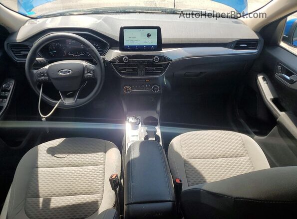 1FMCU9G64LUB79880 2020 FORD ESCAPE Blue Widok deski rozdzielczej