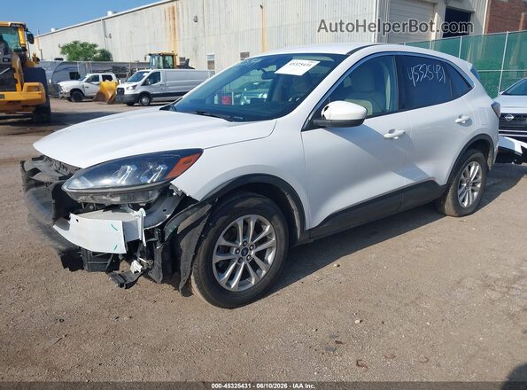 1FMCU9G64LUC71653 2020 FORD ESCAPE White Առջևի ձախ երեք քառորդ տեսարան