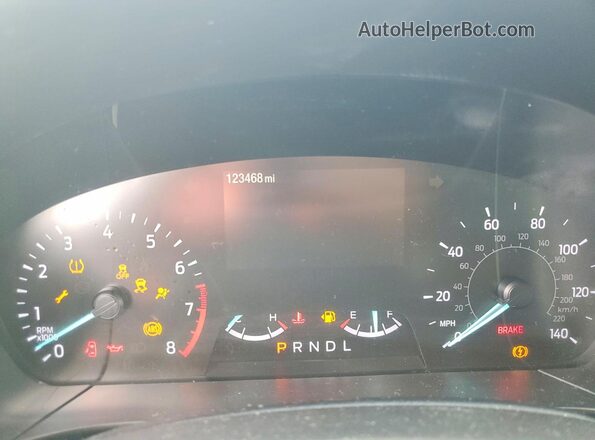 1FMCU9G64MUA58705 2021 FORD ESCAPE White ხელსაწყოთა პანელის ხედი