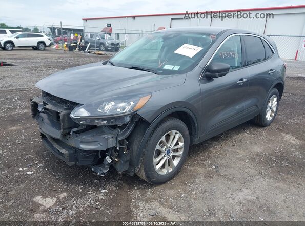 1FMCU9G64NUB56781 2022 FORD ESCAPE Gray წინა მარცხენა ხედი სამი მეოთხედიდან
