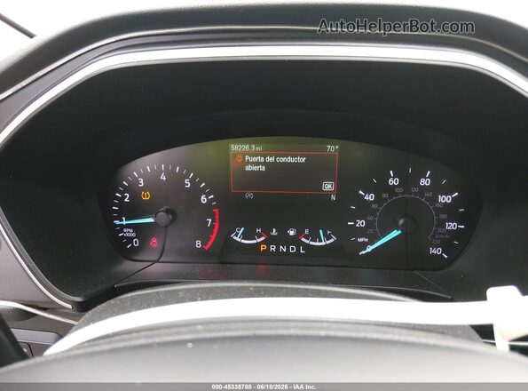 1FMCU9G65LUB87437 2020 FORD ESCAPE Red უკანა სავარძლების ხედი