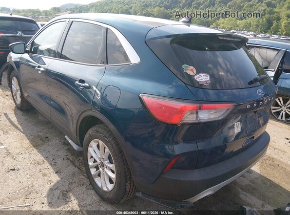 1FMCU9G65LUC21442 2020 FORD ESCAPE Blue Trasero izquierdo