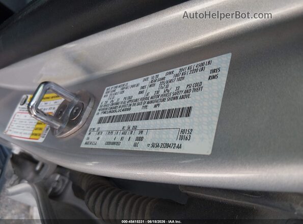 1FMCU9G65LUC40069 2020 FORD ESCAPE Gray Vista del compartimento del motor
