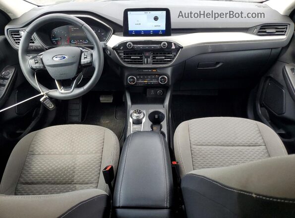 1FMCU9G65MUA99148 2021 FORD ESCAPE Black Вид панелі приладів