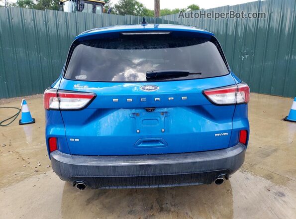 1FMCU9G66MUA21140 2021 FORD ESCAPE Blue Vista trasera