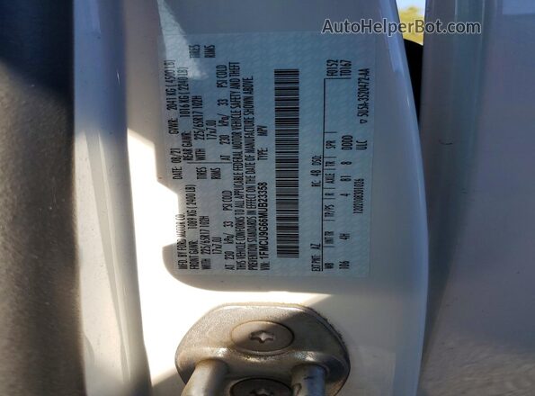 1FMCU9G66MUB23358 2021 FORD ESCAPE White Widok wnętrza 360 stopni