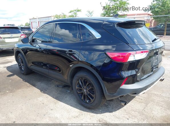 1FMCU9G68MUA49764 2021 FORD ESCAPE Black Tył lewy
