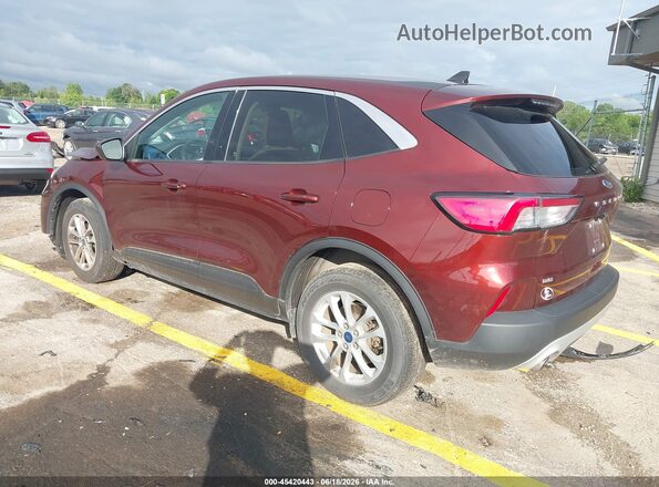 1FMCU9G68MUB06688 2021 FORD ESCAPE Maroon Հետևի ձախ