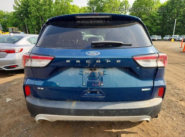 1FMCU9G6XLUC08296 2020 FORD ESCAPE Blue Rear view