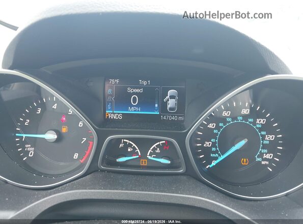 1FMCU9G91GUA04938 2016 FORD ESCAPE Silver Vista de los asientos traseros