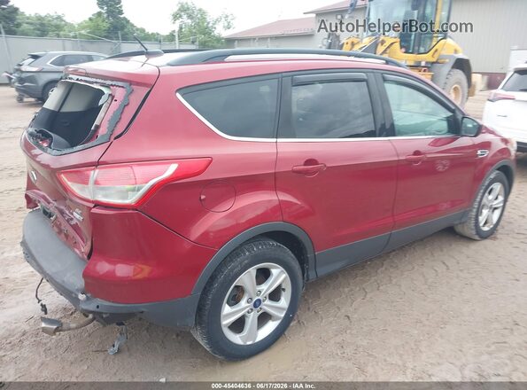 1FMCU9G91GUA80112 2016 FORD ESCAPE Темно-бордовый Задняя правая четверть