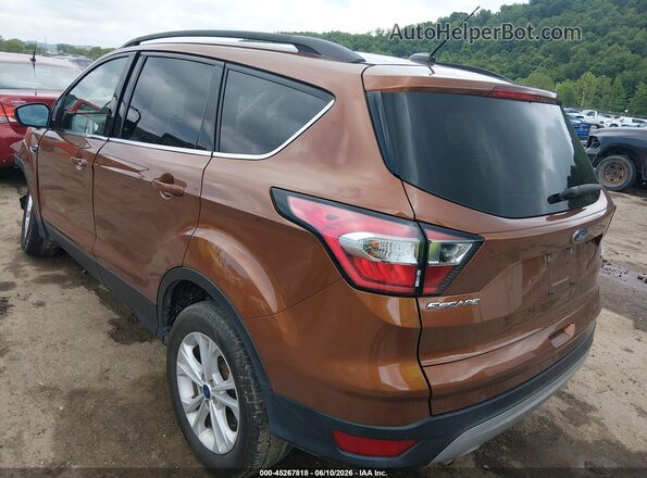 1FMCU9G91HUD30367 2017 FORD ESCAPE Brown Rear left