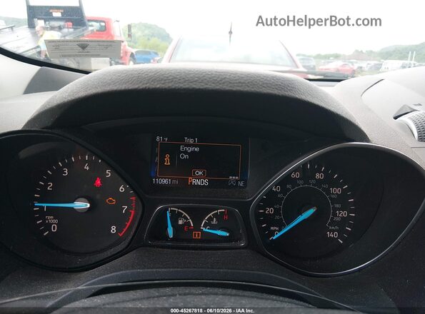 1FMCU9G91HUD30367 2017 FORD ESCAPE Brown Rear seats view