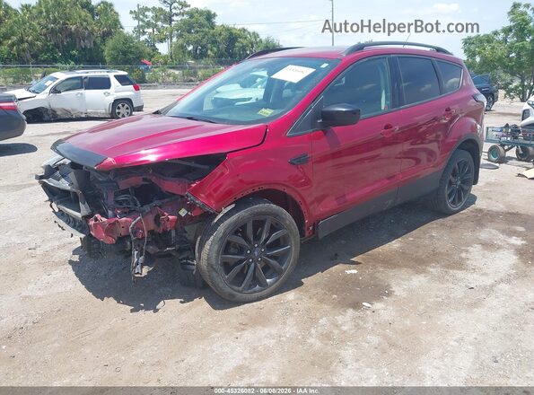 1FMCU9G91HUD69668 2017 FORD ESCAPE Бордовый Передняя левая четверть