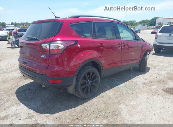 1FMCU9G91HUD69668 2017 FORD ESCAPE Бордовый Задняя правая четверть