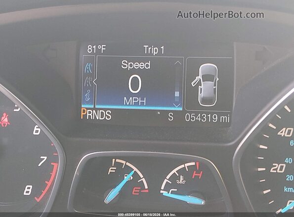 1FMCU9G92GUB37837 2016 FORD ESCAPE Blue 