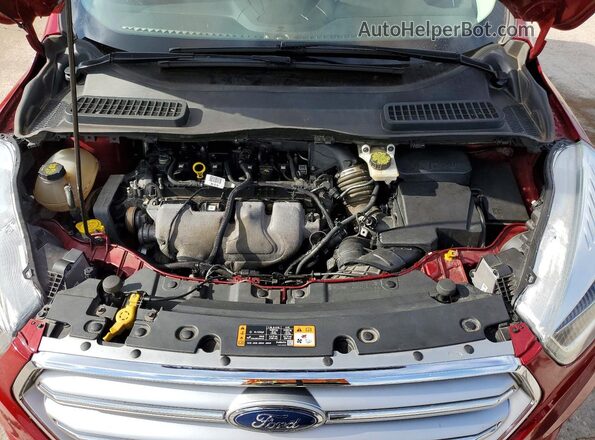 1FMCU9G93HUA82199 2017 FORD ESCAPE Red 