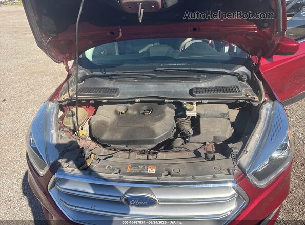 1FMCU9G93HUA90657 2017 FORD ESCAPE Red Rear view