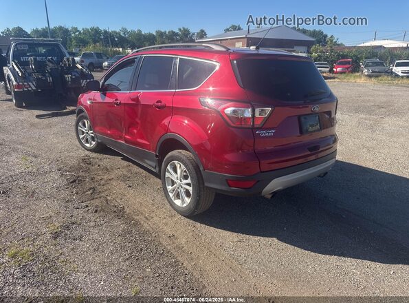 1FMCU9G93HUA90657 2017 FORD ESCAPE Red Rear left