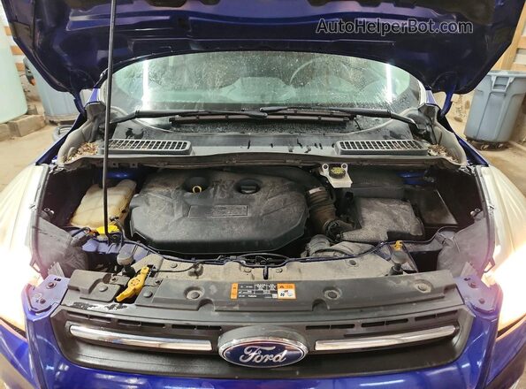 1FMCU9G94GUB20828 2016 FORD ESCAPE Синий Вид подкапотного пространства