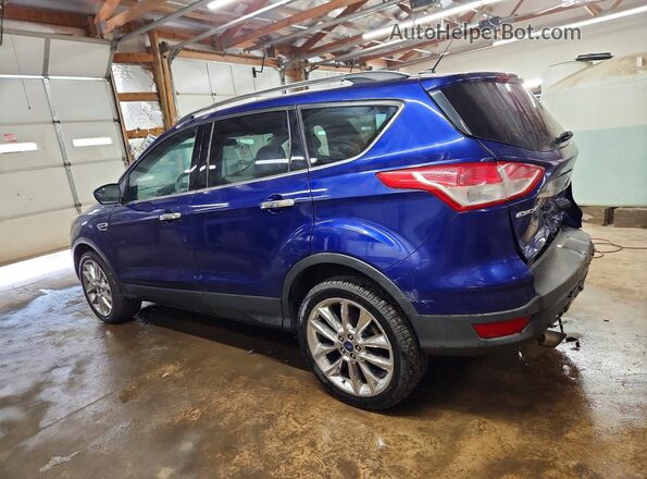 1FMCU9G94GUB20828 2016 FORD ESCAPE Синий Задняя левая четверть