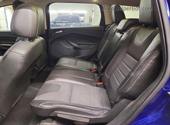 1FMCU9G94GUB20828 2016 FORD ESCAPE Синий Вид задней части салона