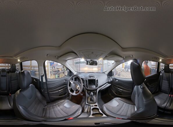 1FMCU9G94GUB20828 2016 FORD ESCAPE Синий Панорамный вид салона 360°