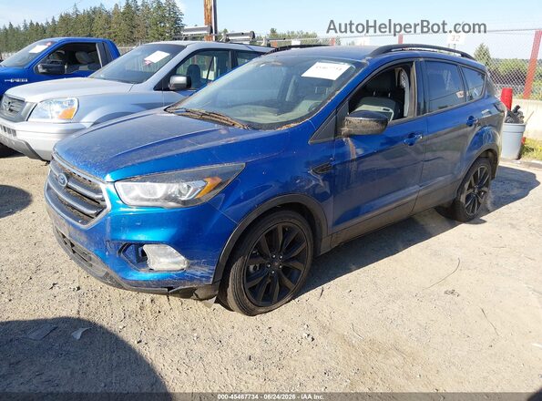 1FMCU9G95HUD11420 2017 FORD ESCAPE Blue Front left